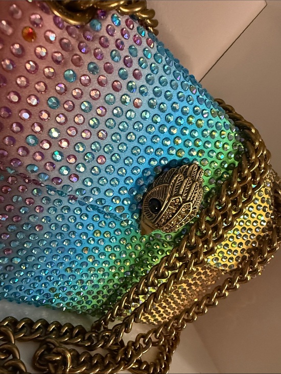 Kurt Geiger Handbags - Kurt Geiger Multicolor Crystal-Embellished Kensington NWT